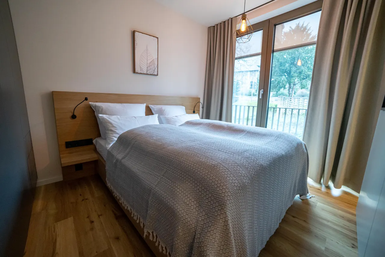 Sleeping area in apartment B